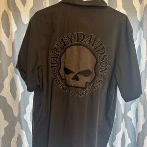 Harley Davidson Button Down Shirt